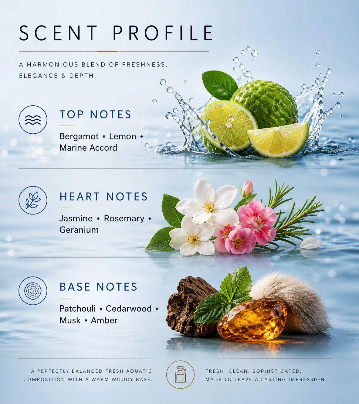 Aqua Classic – Men’s Fresh Aquatic EDP 50ml - Image 7