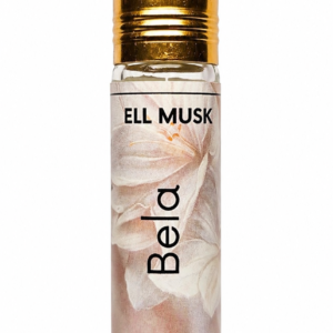 ELL MUSK Bela Fresh Jasmine Attar Perfume Oil | Long Lasting Alcohol-Free Ittar for Men & Women | Bela White Floral with Musky Earthy Notes | Premium Roll-On | 6ml