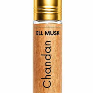 ELL MUSK Chandan (Sandalwood GOLD) Attar Concentrated Perfume Oil for Men & Women | Long Lasting Alcohol-Free Ittar | Apple Jasmine with White Musk & Amber | Premium Roll-On...
