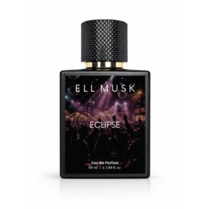 ELL MUSK Eclipse Fresh Aquatic Woody Perfume for Men – Apple, Bergamot & Amber Fragrance | Clean, Spicy & Everyday Eau de Parfum 50ml Spray