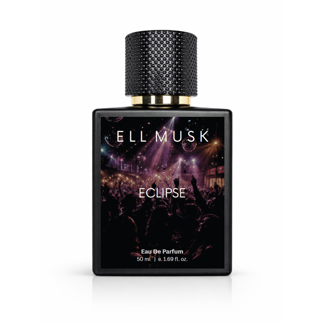 ELL MUSK Eclipse Fresh Aquatic Woody Perfume for Men – Apple, Bergamot & Amber Fragrance | Clean, Spicy & Everyday Eau de Parfum 50ml Spray