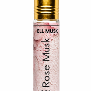 ELL MUSK Fresh Rose Attar Perfume Oil | Long Lasting Alcohol-Free Ittar for Men & Women | Floral Musk & Woody Fragrance | Premium Roll-On | 6ml