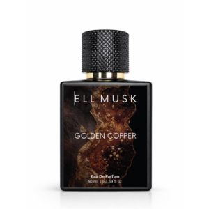ELL MUSK Golden Copper Floral Fruity Perfume 50ml – Pomegranate, Tuberose & Vanilla Fragrance | Soft, Elegant Unisex Eau de Parfum Spray