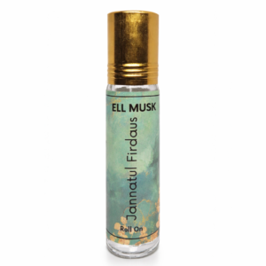 ELL MUSK Jannatul Firdaus Attar Perfume Oil | Long Lasting Alcohol-Free Ittar for Men & Women | Herbal Floral Woody Fragrance | Premium Roll-On | 6ml