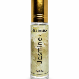 ELL MUSK Luxury Jasmine Attar Perfume Oil | Long Lasting Alcohol-Free Ittar for Men & Women | Mogra & Classic Jasmine Floral Scent | Premium Roll-On Fragrance | 6ml