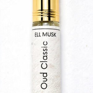 ELL MUSK Luxury Oud Classic Attar 6ml – Fruity Citrus, Woody & Vanilla Musk Perfume Oil