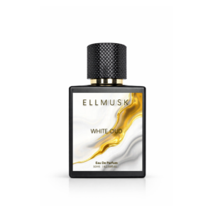 ELL MUSK Premium White Oud Perfume 50ml – Creamy Floral & Warm Musk Fragrance