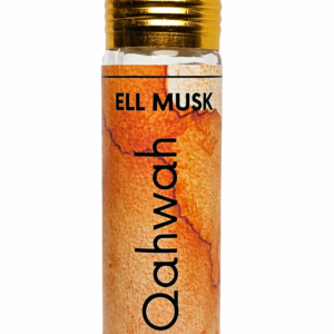 ELL MUSK Qahwah (COFFEE) Attar Concentrated Perfume Oil for Men & Women | Long Lasting Alcohol-Free Ittar | Ginger Cinnamon Cardamom with Coffee, Vanilla & Musk | Premium...